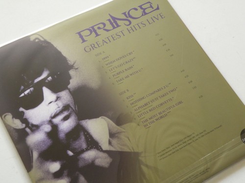 1990-94 PRINCE *GREATEST HITS LIVE* UK 2023 180g 12" LP ALBUM, SEALED MINT VINYL - Picture 3 of 9