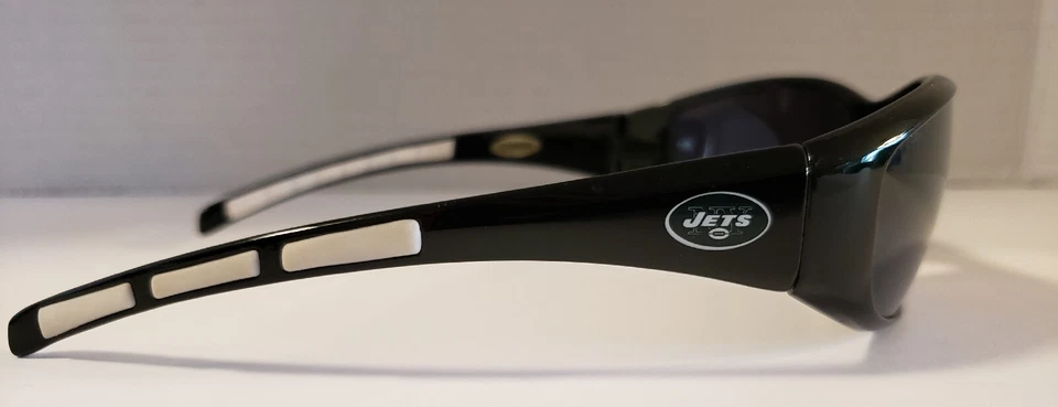 New York Jets Wrap Around Sunglasses Football - Image 2 of 4