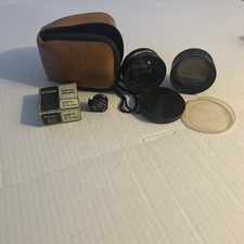 Lot Of 2 Yashica Yashikor Set of AUX Wide Angle And Telephoto 1:4 Lens