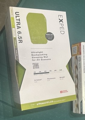 EXPED Ultralight Duo Sleeping Pad   Double Camping Mattress R Value 6.5 LW 51 