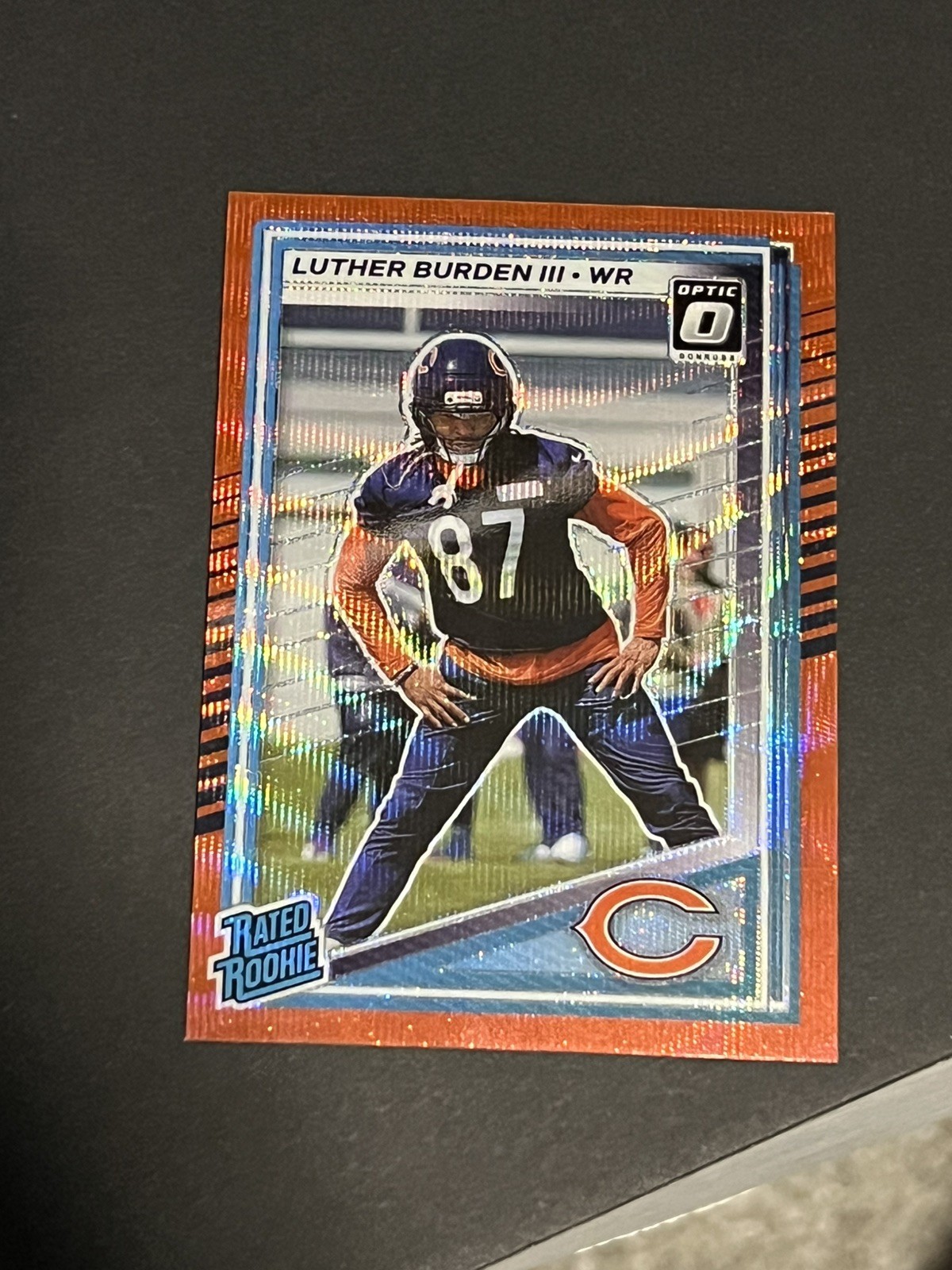 2025 Panini Donruss - Rated Rookie Luther Burden Optic Preview Red Wave #4507