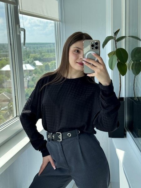 Women & Other Stories Shirt Black Viscose 42