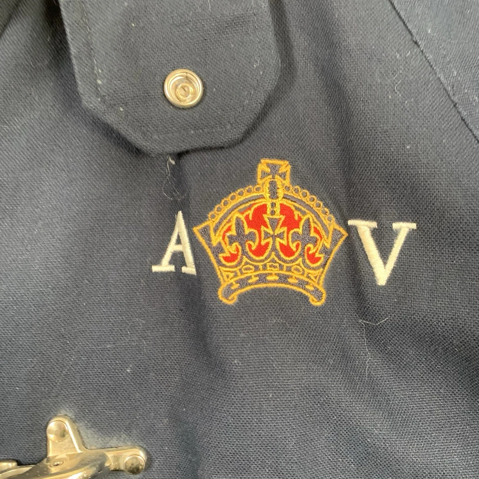 Vintage Slam Jacket Mens 3XL Blue Yachting Sailing Coat Fireman Clasp Oversized - Image 2 of 4