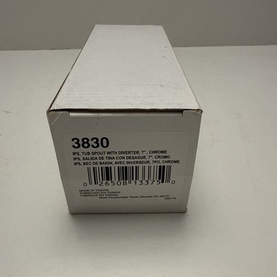 Moen 3830 Tub Diverter Spout, Chrome - NEW