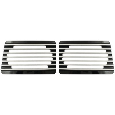 COVINGTONS Lautsprechergrill Lamellen Schwarz
