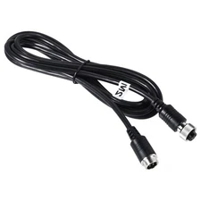 4Pin Male to Female Video Aviation Cable CCTV Shielded Extension Cable 6.56FT