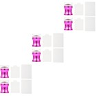 3 Sets Nagel Schablonen Stempel Für Nägel Nagelkunst -Stamper Maniküre