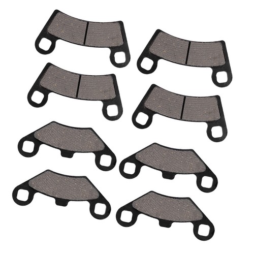 New Car 8Pcs Front & Rear Brake Pads For RZR 800 570 2008-2015 - Picture 8 of 8