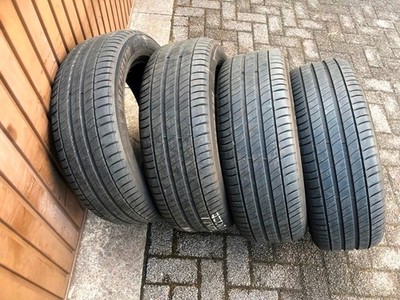 4xkomplette Sommerreifen+4xNeu Gummiventile 215/55R17 94V  6-7 mm