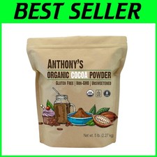 Anthony's Organic Cocoa Powder 5 lb Bag - Unsweetened