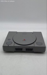 Sony PlayStation 1 Console SCPH 9001 Charcoal Gray For Parts and Repair