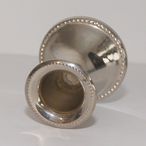 Kleiner Kerzenständer Vintage Silber Teller - Bild 2 von 4