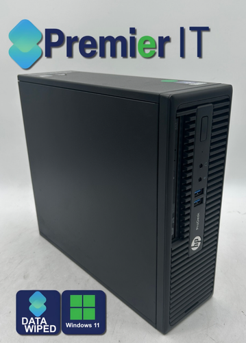 HP ProDesk 400 G3 SFF Desktop PC - Intel Core i5-6500 - 8GB RAM - 240GB SSD