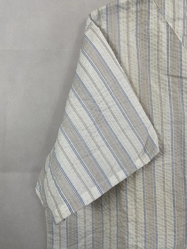 1980s Mens Nightshirt Jockey Size L/XL Short Sleeve Striped NOS - Picture 12 of 19