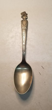 Vintage Charlie McCarthy Dutchess Silver Plate Detective Souvenir Spoon - EXC