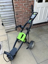 GOKART electric golf trolley used with lithium battery and umbrella holder