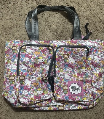 Hello Kitty Shoulder Tote Bag Joyful KT (sku#N14332)