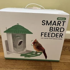 Dokoo- AI Smart Bird Feeder With Camera (New, Unopened Box)