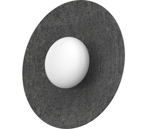 Cruz - 13W LED Flush Mount-6.38 Inches Tall and 15 Inches Wide-Gray Finish - Picture 1 of 1