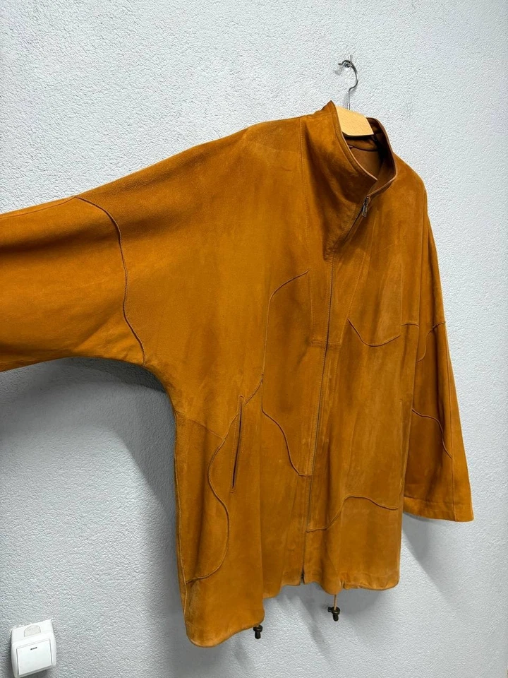 Werner Christ mens leather jacket size 38 / M - Image 3 of 4