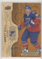 2018-19 Upper Deck Engrained Legends 7/299 Brett Hull #43 HOF hq5