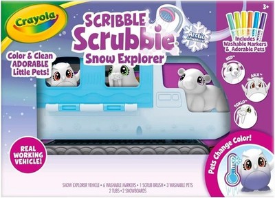 Crayola Scribble Scrubbie Pets Arctic Snow Explorer