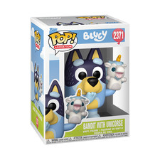 Bandit #94053 Bluey Funko Pop Vinyl box and figure