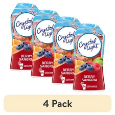 Liquid Berry Sangria Naturally Flavored Drink Mix 1.62 fl oz Bottle 4 Pack