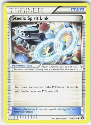 Steelix Spirit Link Uncommon XY - Steam Siege 106/114 HP