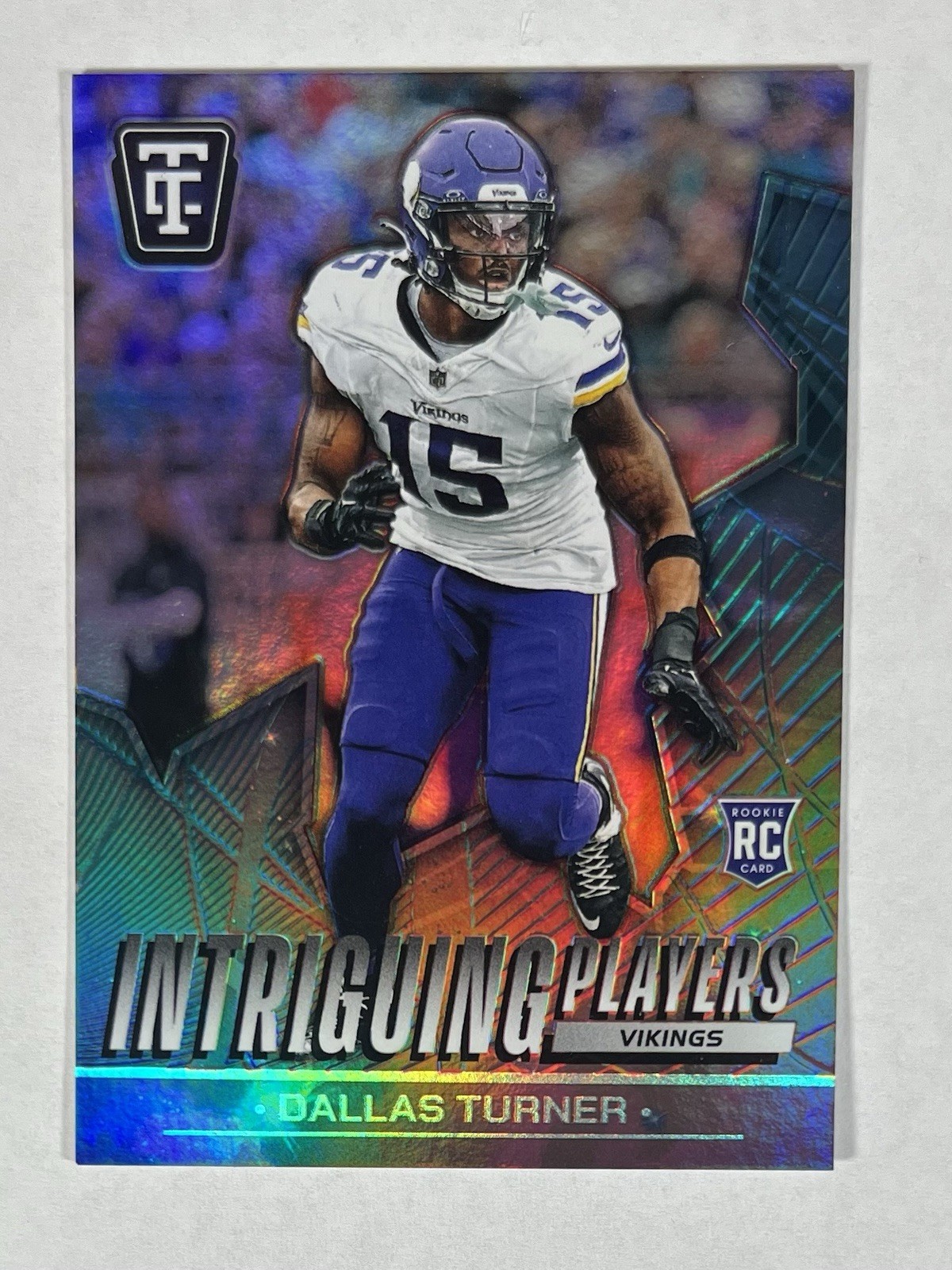 Dallas Turner Panini Certified Rookies #20 Black Mirror