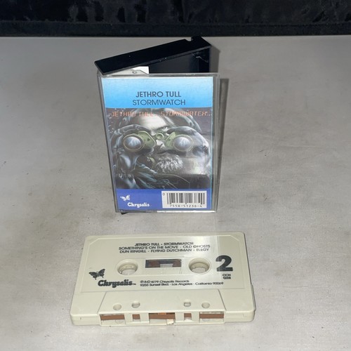 VTG JETHRO TULL STORMWATCH AUDIO CASSETTE TAPE 70s CHRYSALIS - Picture 1 of 1