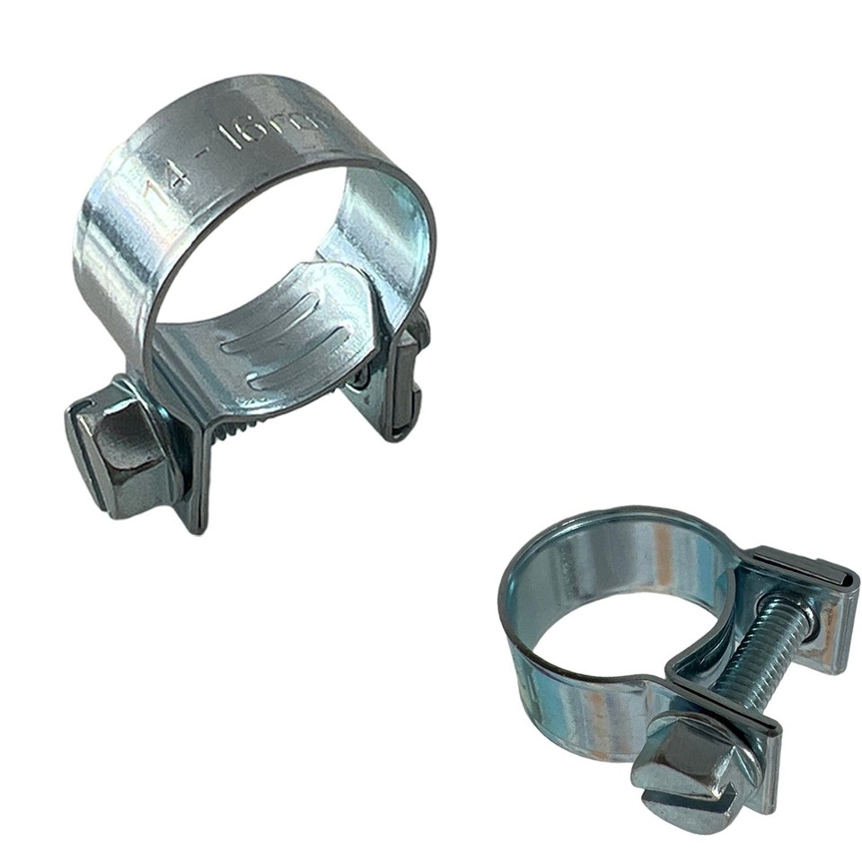 Fuel Injection Gas Line Hose Clamps Clip Pipe 30 Pack 1/4 In 11mm - 13mm - TikTok