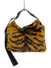JIL SANDER Shoulder Bag in Harako with Animal Print
