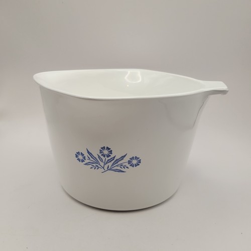 Corning Ware blaue Kornblume P-65-B 2 Quart Soßenmaschine Soßenmaschine Rührschüssel