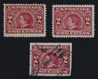CKStamps: US Stamps Collection Scott#370 Mint 1NH 1LH OG #371 Used