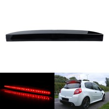 Schwarz Zusatzbremsleuchte 3. Bremsleuchte f&uuml;r Renault Clio III&nbsp;mit&nbsp;Heckspoiler