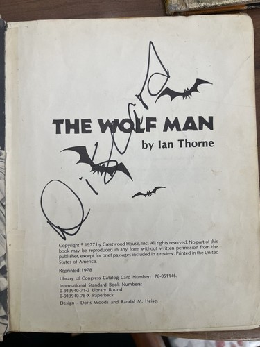 Crestwood House Monster Series. The Mummy,the Wolfman, Mad Scientist Rare - Picture 8 of 12