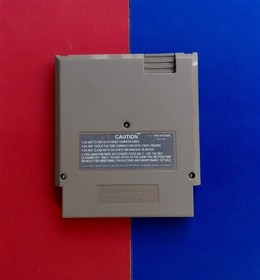 WWF WrestleMania Steel Cage Challenge NES 1992 Tested Cart Discoloration