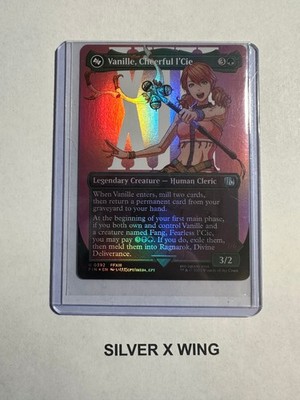 Vanille, Cheerful I'Cie Borderless Foil x1, MTG, Final Fantasy, FIN, NM