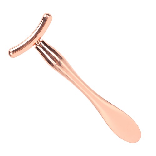 Augencreme-Applikator Roségold T-förmiger Löffel Doppelkopf Fördert Die - Bild 17 von 23