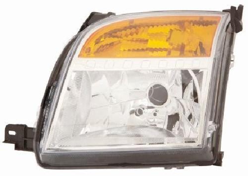 ABAKUS Left Headlight 431-1198LMLD-EM for Ford H4 w/o Bulb, LWR Motor
