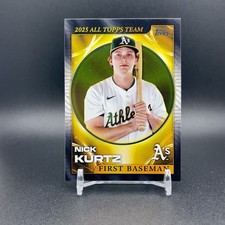 Nick Kurtz 2026 Topps Series One 2025 All Topps Team #ATT-2 Athletics