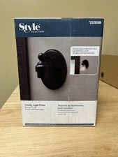 Style Selections 1-Light Bronze Transitional Vanity Light Fitter - 2528586