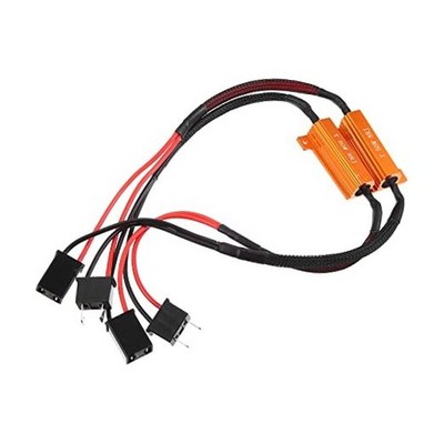 2pcs H7 LED Car Headlight Canbus Decoder Error Free Warning Resistors Decoder