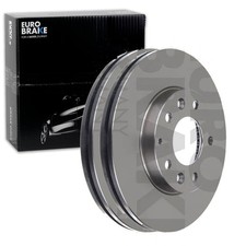 2X EUROBRAKE BREMSSCHEIBEN 274mm BELÜFTET VORNE PASSEND FÜR MAZDA 323 6 626