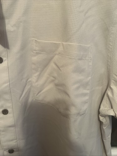 NWT Margaritaville Men's Birch Button Down Shirt Size XXL - Picture 5 of 9