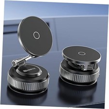 2026 Upgraded 360 Reinforced Nano Magnetic Phone Holder for Car, Black