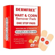 Wart Remover Pads with 40 Salicylic Acid for Toes and Feet - 42 Count