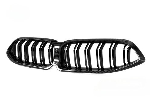 For 2019-2025 BMW G14 G15 G16 840i M850i Front Kidney Grille Carbon Fiber Grill - Picture 18 of 24