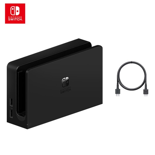 HDMI Cable Origin Nintendo Switch OLED TV Dock Station, AC Power Adapter Set - Picture 8 of 9